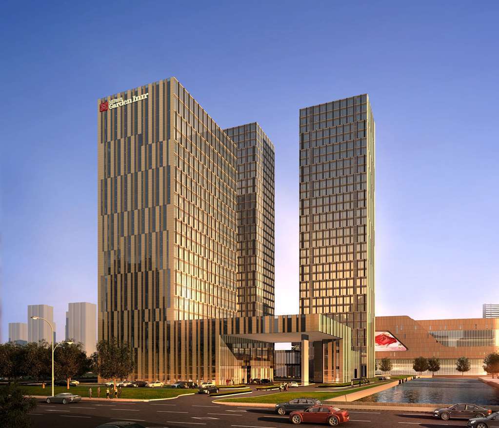 Hilton Garden Inn Ningbo Bagian luar foto
