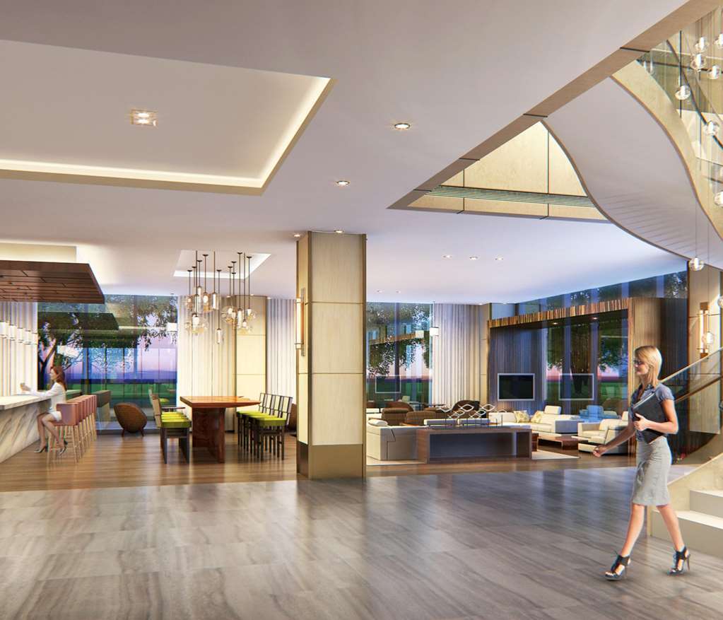 Hilton Garden Inn Ningbo Restoran foto